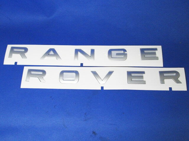 RANGE ROVER フロントデカール【UK純正品】　チタンシルバー[適合例]前期レンジローバースポーツ RRS