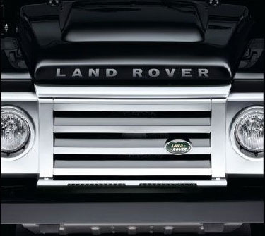 Defender SVX style grille　SVXスタイルグリルキット　ブライトシルバー