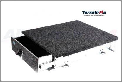 TERRAFIRMA REAR DRAWER SYSTEM 90/110 2007 on ディフェンダー用　リアドロワー（引き出し）　2007モデル〜　