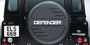 再販 要合事前問い合わせDEFENDER スペアタイヤカバー【純正品】 Moulded Wheel Cover 純正235/85R16 純正265/75R16対応 ※要 タイヤサイズ確認