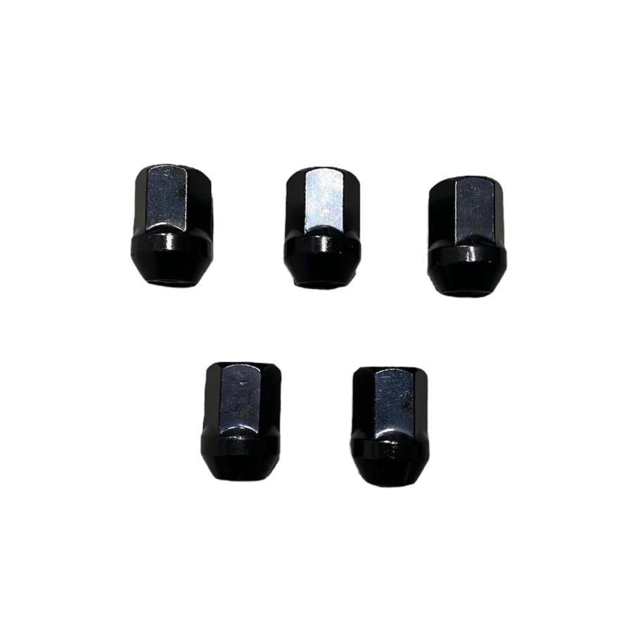 60度テーパーブラックホイールナット20個セットL663ディフェンダー