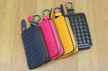 スマートキーケース カバー ホルダー 本革 メッシュデザイン キーレス インテリジェントキー 本革風 トヨタ ホンダ スズキ ダイハツ 日産 おしゃれ メンズ レディース 車 バイク カラビナ