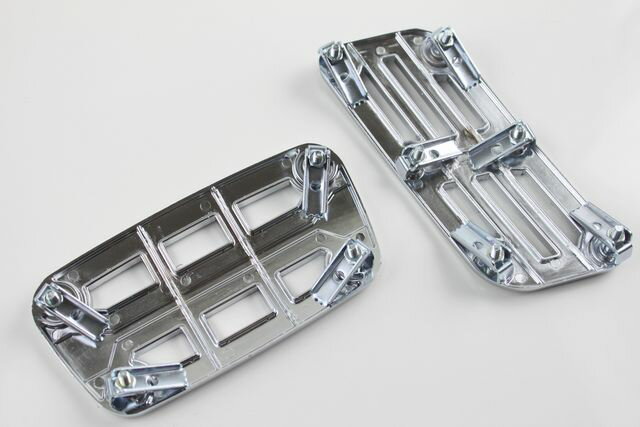 汎用 デザインアルミペダルAT用　ペダルカバー 高級感抜群