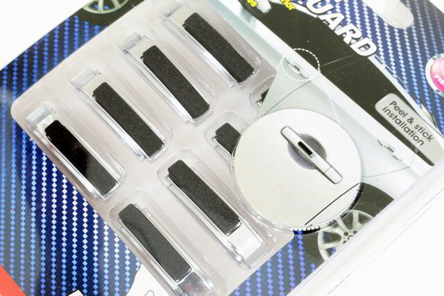 乐天商城 - 汎用ミニドアガード　8ピース ドアを傷からプロテクト カー用品 車 ドアプロテクター 保護 傷隠し ドアパンチ
