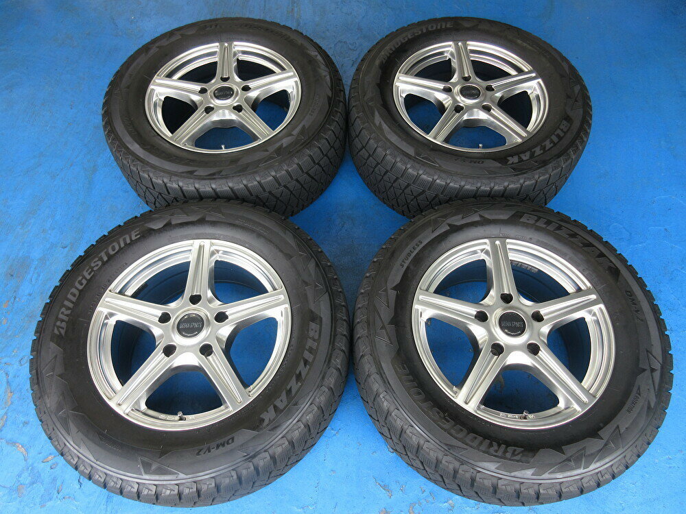 良品中古4本☆スタッドレス ブリヂストン　DM-V2　285/60−18＆URBAN SPORT 4×4　エンジニアリング