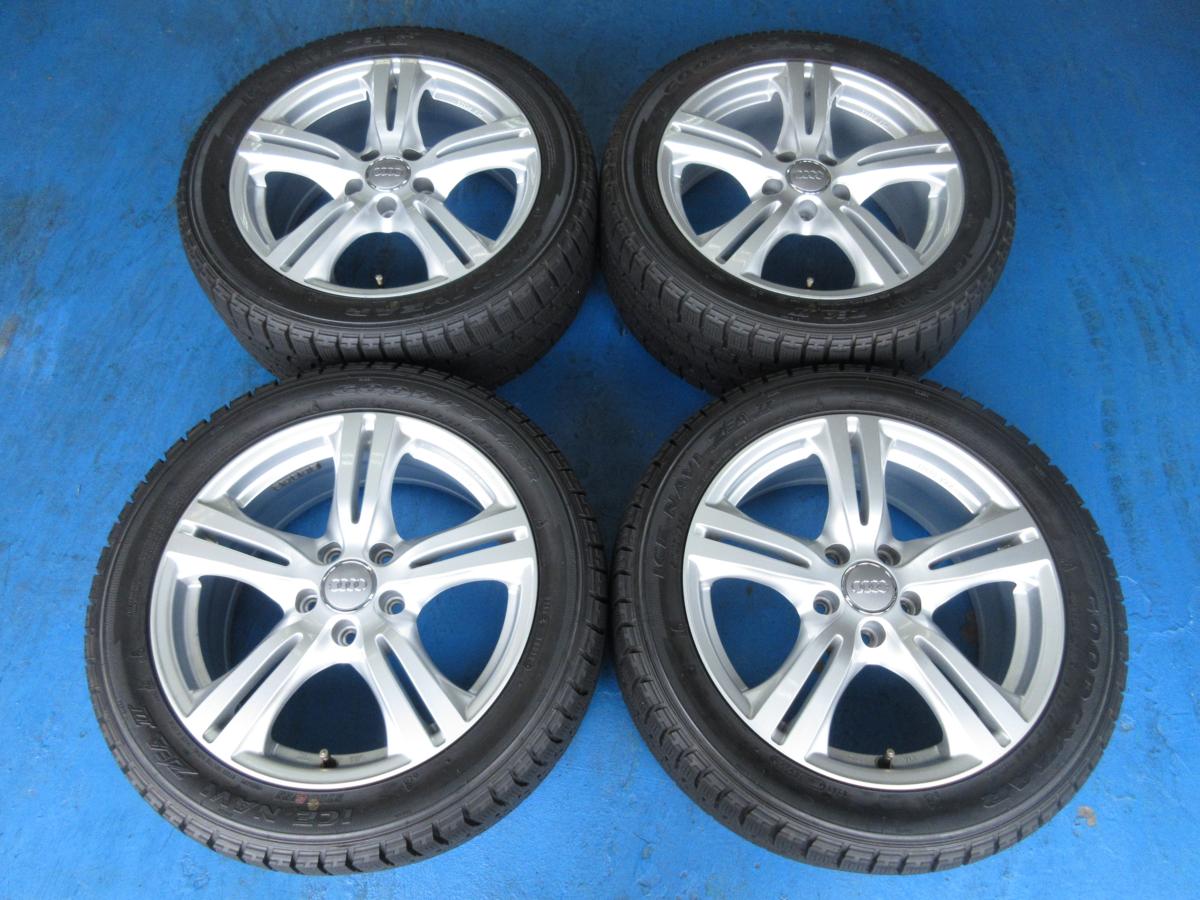 中古 スタッドレス グッドイヤー アイスナビZEA2 245/45-17&ATS・ペガサスアウディ