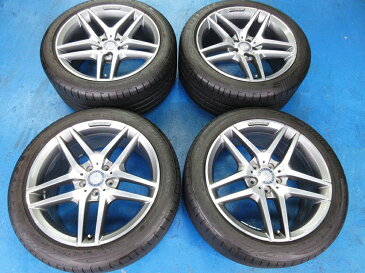 中古 AMG純正 19インチ 4本 タイヤホイールセット ブリヂストン 245/45-19 275/40-19 ベンツ Sクラス(221・222)、CL216・217