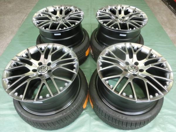 carlsson1/10X &コンチネンタル DWS 225/40-19 シャラン シルバー