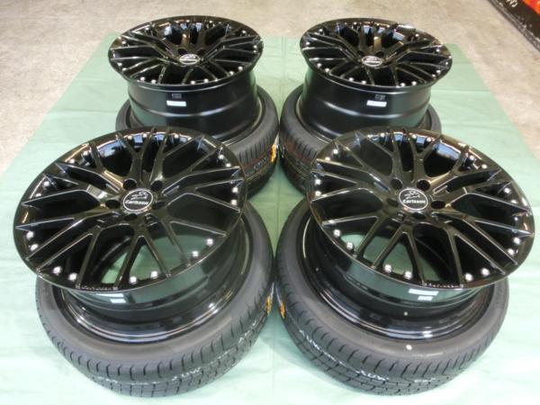 carlsson1/10X BK(5H/114,3)&ピレリ PZERO 245/45-19 275/40-19 フーガ・インフィニティ、シーマ