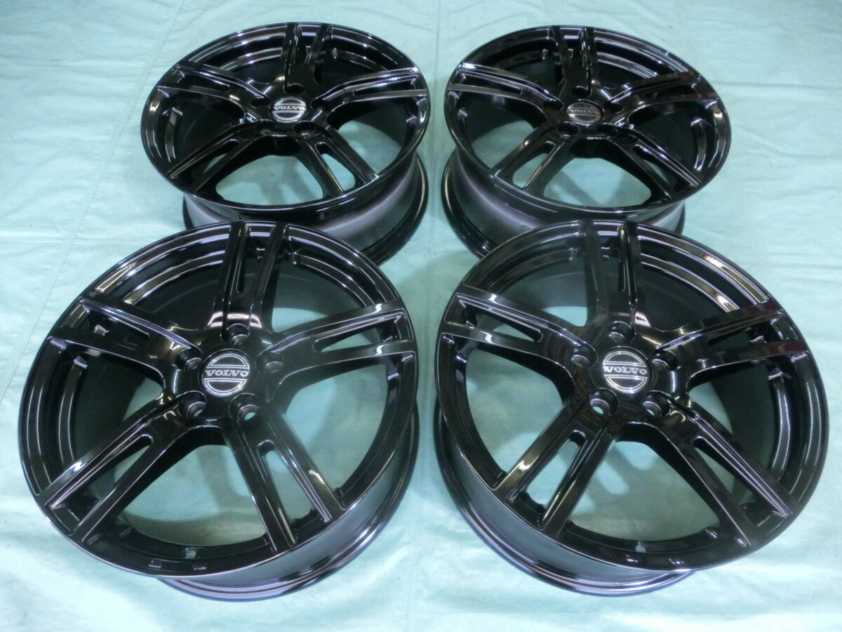 スタッドレス ブリヂストン VRX3 225/55-16&ユーロプレミアム・GENT 艶ありブラック ボルボ・S80 4本セット