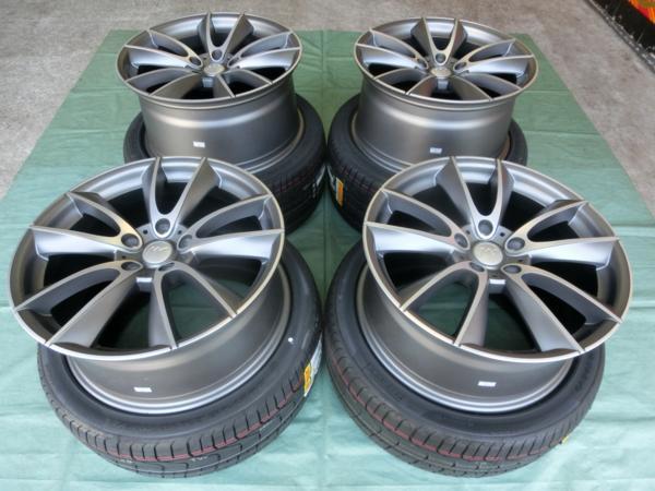 MKパラボリカ(5H/120)&コンチネンタル DWS 235/35-19 265/30-19BMW・3シリーズ 4本セット