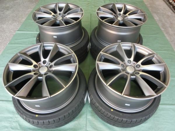 MKパラボリカ(5H/120)&ブリヂストン S007 235/35-19 265/30-19BMW・3シリーズ 4本セット