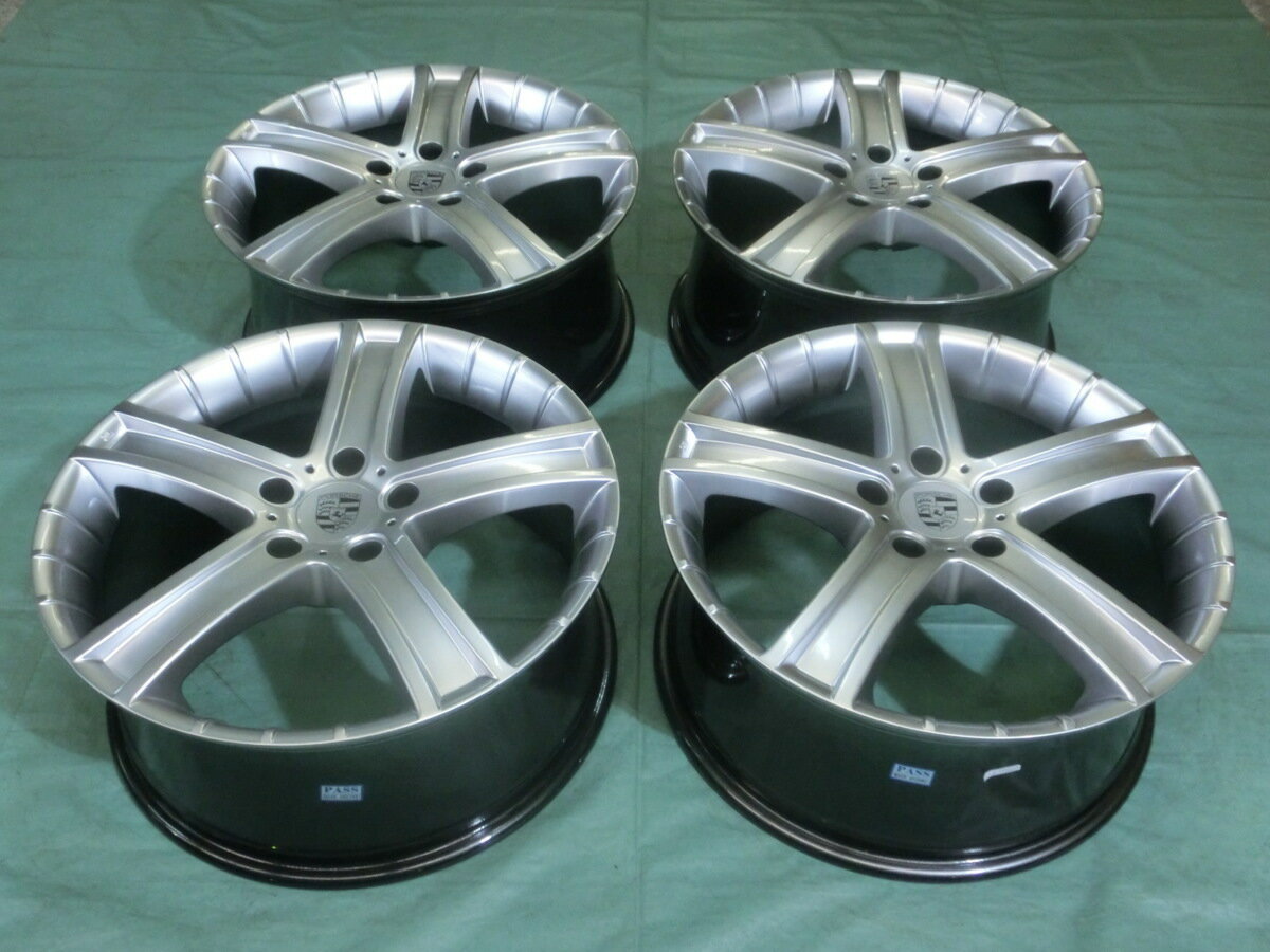 新品 PORTO シルバー(5H/112)&FALKEN FK510SUV 265/40-21 295/35-21 ポルシェ・マカン 4本セット