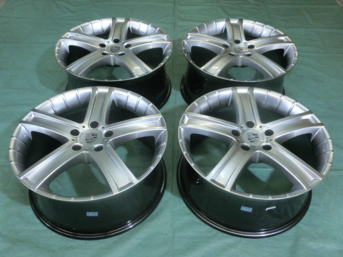 新品 PORTO シルバー(5H/112)&ピレリ PZERO SUV 265/40-21 295/35-21 ポルシェ・マカン 4本セット