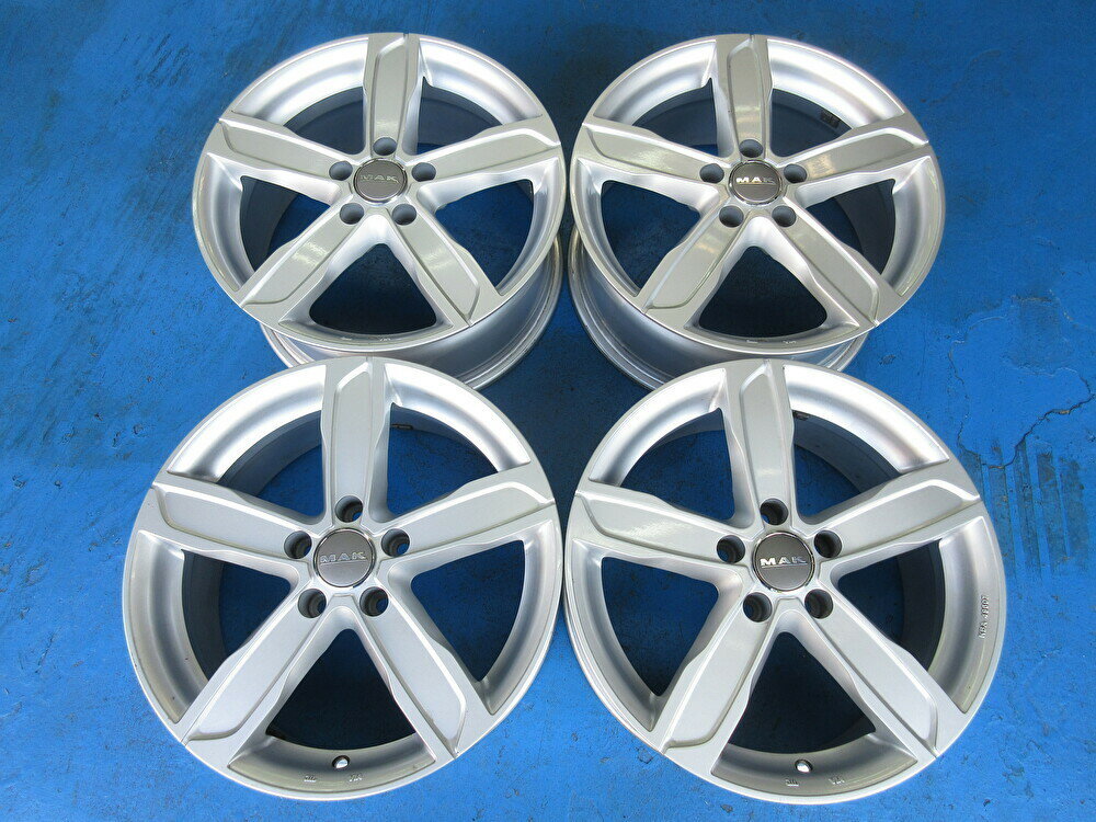 中古MAK・シュタッド（5H/112）17インチ　アウディ　4本セット
