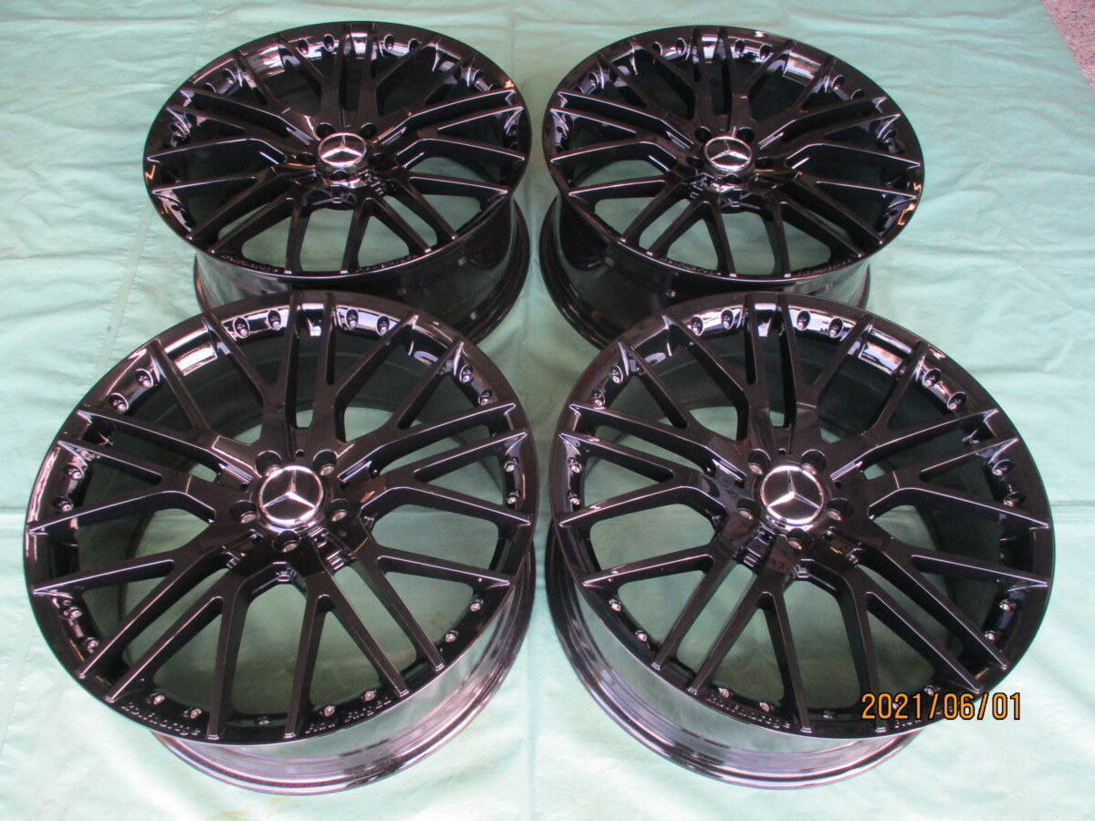 新品 Rolfhartge(ロルフハルトゲ)X10RSF BK&ブリヂストン ALENZA 255/45-20 ベンツ・AMG GLA45（X156） 4本セット