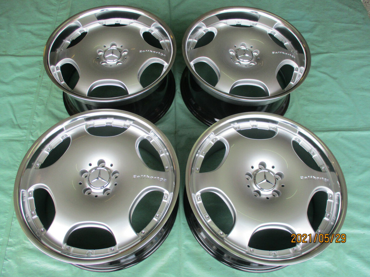 Rolfhartge D6RSF BE&ミシュラン パイロットスポーツ4S 245/35-20 275/30-20 ベンツ・CLS(C257) 4本セット