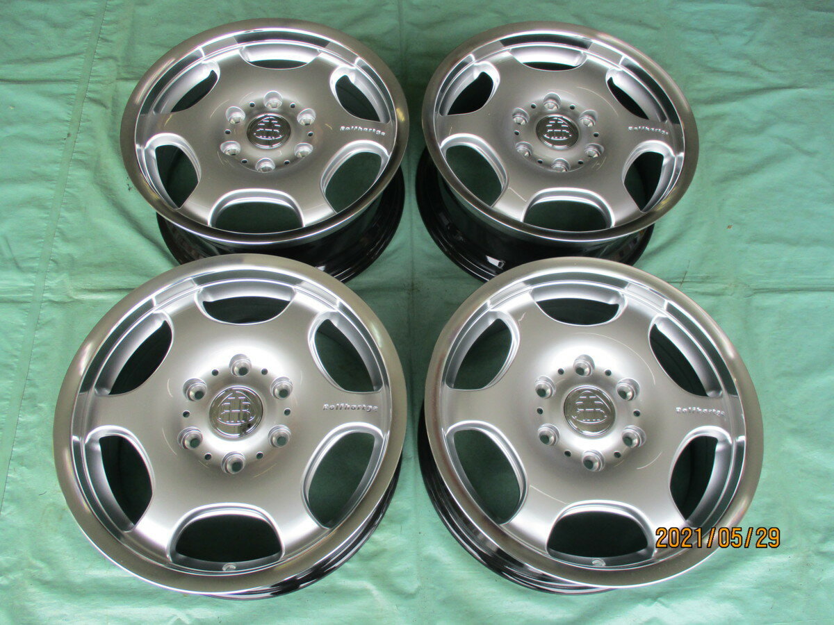 Rolfhartge D6RSF BE(5H/114、3)&ブリヂストン ALENZA001 235/50-20 マツダ・CX-5、CX-8 4本セット