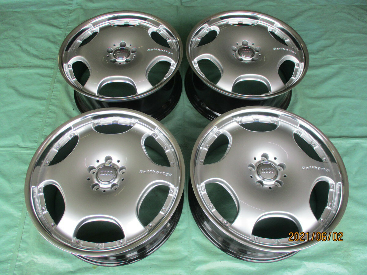 Rolfhartge D6RSF BE&ブリヂストン S007A 275/35-20 アウディ・RS6、RS7 4本セット