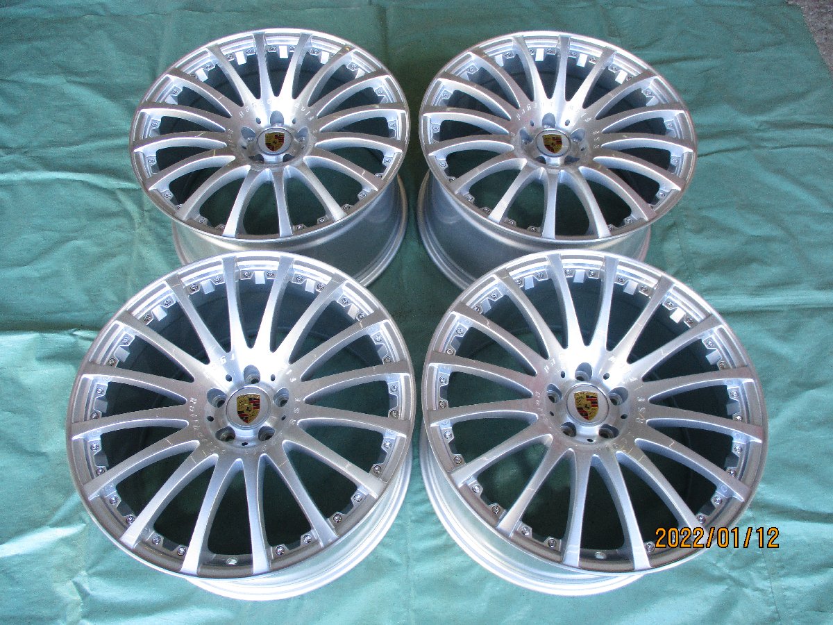 新品 Rolfhartge (ロルフハルトゲ) F16GT RSF DE・BK & ミシュラン PILOT SPORT4 SUV 265/45-20 295/40-20　4本セット ポルシェ・マカン