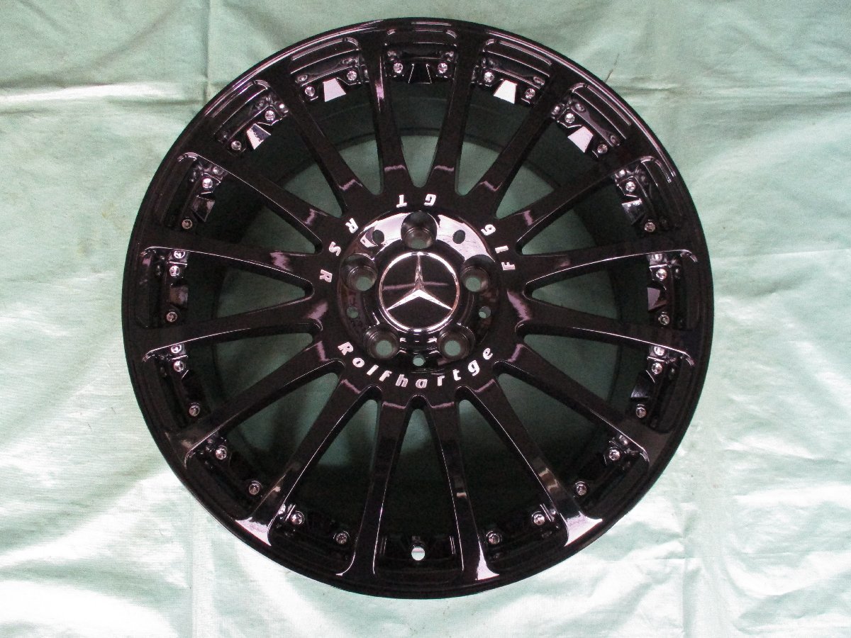 新品 Rolfhartge(ロルフハルトゲ)F16GT RSR BK&ピレリ PZERO PZ4 255/35-19 ベンツ・CLA35/45S AMG(X118) 4本セット