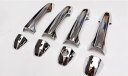 車用メッキパーツ オートクロームアクセサリー ドアハンドルカバーとドアボウルトリム トヨタ ハイランダー 2015 16ピース ABS クロム AL-AA-0369 AL Car plating parts