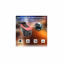 カー DVR USB 車載カメラ ナイトビジョン Android 4.4 以上 オートGPSナビゲーションインダッシュラジオステレオシステム ドライビング ビデ...