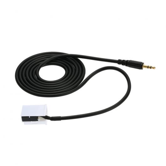 車用ケーブル 3.5mm ジャック12ピン AUX オーディオ ケーブル MP3 プレーヤー入力 アダプタ ケーブル メルセデス・ベンツ W169 W203 W209 W251 AL-AA-6594 AL Car cable