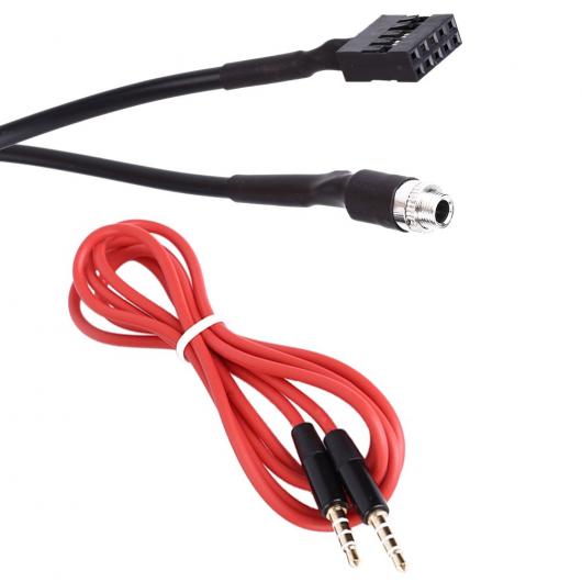 車用ケーブル 3.5mm AUX 入力モード ケーブル メス ダッシュマウントソケット BMW E46 98~06 AUX イン オーディオ アダプタ ケーブル 電話 AL-AA-7053 AL Car cable