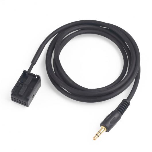 車用ケーブル 12ピン 3.5mm ジャック AUX アダプタ ラジオ オーディオ インターフェース ケーブル MP3 電話 BMW E85 E86 Z4 E83 X3 ミニクーパー AL-AA-7242 AL Car cable