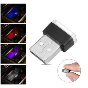 車用ケーブル 1X USB 装飾ランプ照明 LED ライト ユニバーサル PC ポータブル プラグアンドプレイ赤 青 ホワイト パープル 選べる5バリエーション Ice Blue/Red/White/Blue/Purple AL-AA-7259 AL Car cable
