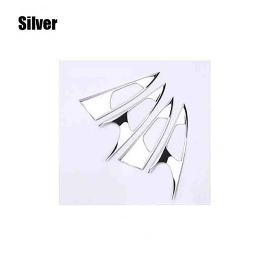 車用メッキパーツ ステンレス スチール ステッカーホンダシビック 10th 2016 2017 インナードアハンドルカバー mirror AL-AA-7547 AL Car plating parts