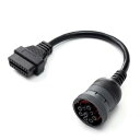 ԗpP[u 16s J1939 9s hCc^ gbN OBD2 OBD2 P[u 295 ~ 40 ~ 30 mm AL-AA-7658 AL Car cable