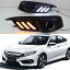  2ԡ ۥ ӥå 2016 2017 DRL LED  饤 졼ǥ饤  White and yellow AL-BB-1329 AL Car plating parts