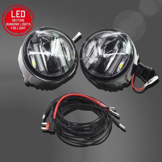 インフィニティ G25 G37 EX35 FX35 FX45 FX50 LED 右 + 左 フォグ ライト デイタイム DRL 12V AL-BB-1712 AL Car light