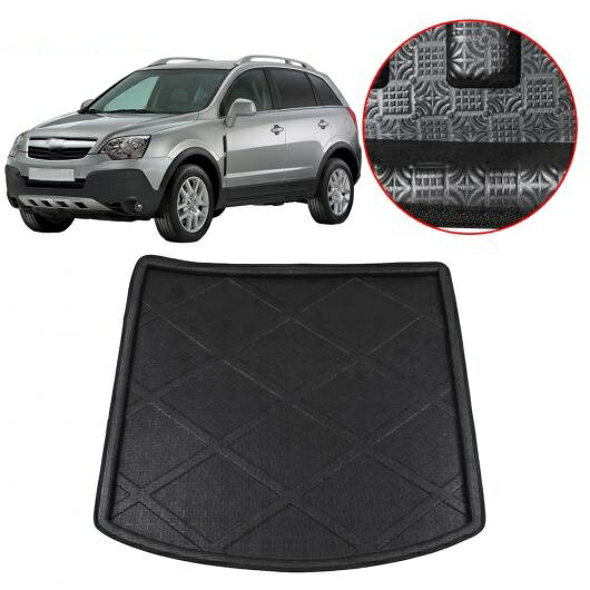 オペルアンタラ SUV 5 ドア 2006-2015 テール カーゴ パッドブーツ トレイ ライナー トランクマット リア フロア 防汚 プロテクター AL-BB-2532 AL Interior parts for cars