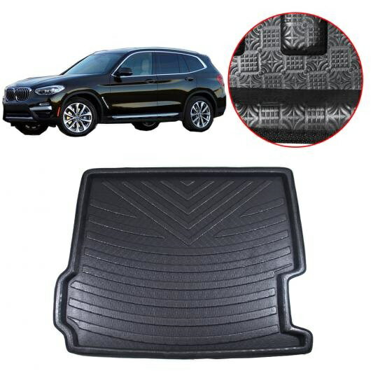 テールトランクマット トレイ ブーツフロア カーゴ 防汚 BMW X3 F25 2011 2012 2013 2014 2015 2016 2017 AL-BB-2575 AL Interior parts for cars