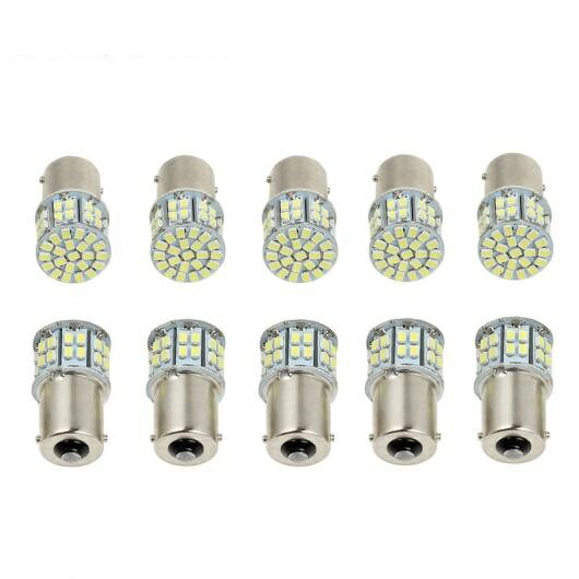 グローブランプ 10個 1156 SMD ライト 6000-7000 18K 50 LED BA15S 高輝度 ブレーキリバース バルブ グローブランプ 12V 3W AL-BB-7229 AL Car parts