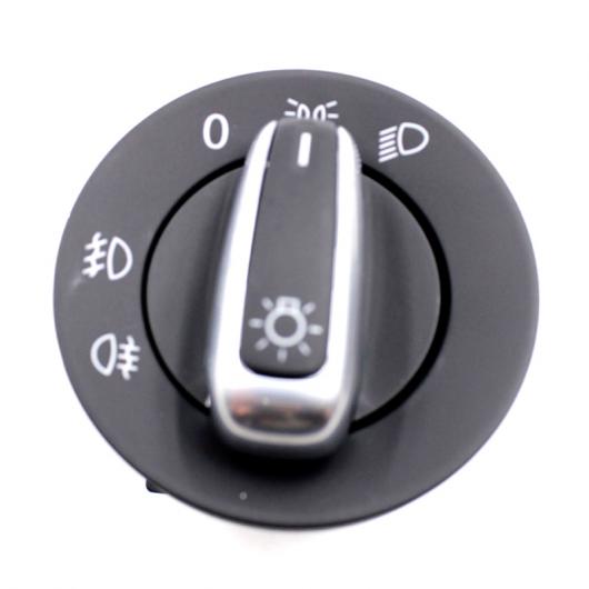 クロームヘッドライトWINDOWSミラースイッチボタン3C8941431C VW ゴルフ パサート ジェッタ ティグアン..