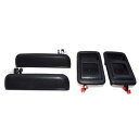 内側&外側 左 右ペア トヨタ ターセル 1995 1996 1997 1998 OE69220-0A010 ブラック Front Pair AL-CC-2745 AL Car parts(2)