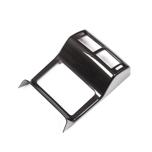 カーボンファイバー ジャガー F-PACE X761 ABS リア エアコン ベントフレームトリム 2016-2018 Carbon ..