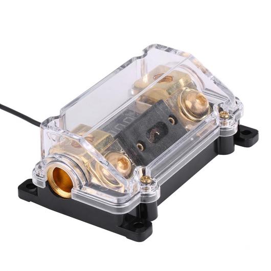 AL ユニバーサル 100A オーディオ 電源ヒューズボックス ホルダー ブロック LED 電圧 ディスプレイ アクセサリー AL-DD-1035