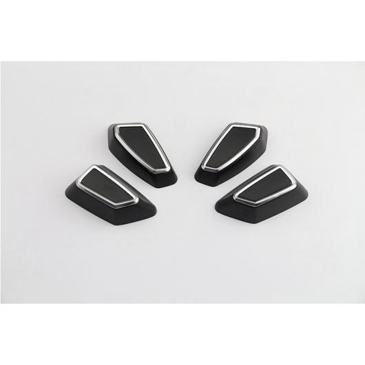 BMW 1 2 3 4シリーズF30 F34 F45 F46 2013-2017 ABS シートアジャスターボタン カバー トリム4ピース ブラック AL-DD-6006 AL Interior parts for cars