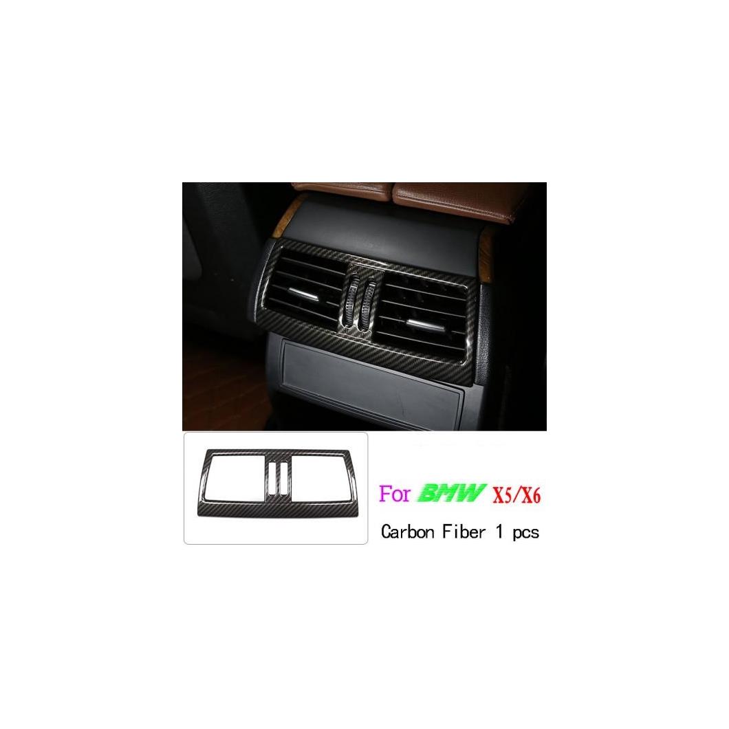 カーボン調 BMW X5 X6 E70 E71 2008-2013 ABS 装飾 ストリップフレーム カバー トリムステッカー 11 AL-DD-6275 AL Interior parts for cars
