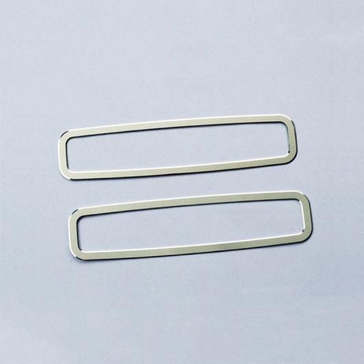 B ピラー エアコン ベントフレーム 装飾 ステッカートリム ポルシェ パナメーラ 2017-19 インテリア シルバー AL-DD-7037 AL Interior parts for cars