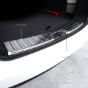 ステンレス スチール インナーリアトランク バンパー シル プロテクター カバー ガードプレート ステッカージャガー E-PACE E ペース 2018 選べる2カラー ブラック・シルバー AL-DD-6783 AL Car plating parts