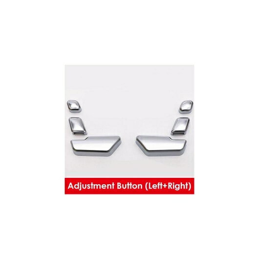 車用内装パーツ シート アジャスター ボタン カバー ステッカー 適用: メルセデスベンツ A B C Eクラス..