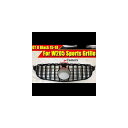 グリッド W205 C205 Cクラス C180 C200 C250 モデル 36 カメラホール ABS ブラック 適用: C63AMG フロント グリル 15-18 タイプ001 AL-EE-0249 AL Exterior parts for cars