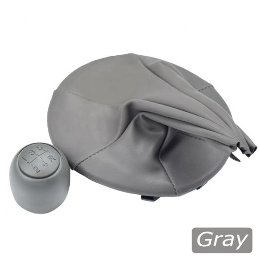 ギア シフト スティック ノブ レバー シフター 適用: フィアット 500 500C パンダ 2003-2012 5速 マニュアル ゲートル ブーツ ブラック・ホワイト AL-EE-3935 AL Car parts