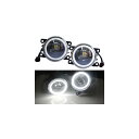 DRL フォグ ランプ アセンブリ スーパー ブライト LED フォグライト 適用: オペル ベクトラ C エステート 2003-2008 高輝度 ハロゲン フォグ エンジェル アイ・レンズ AL-EE-3874 AL Car parts(2)